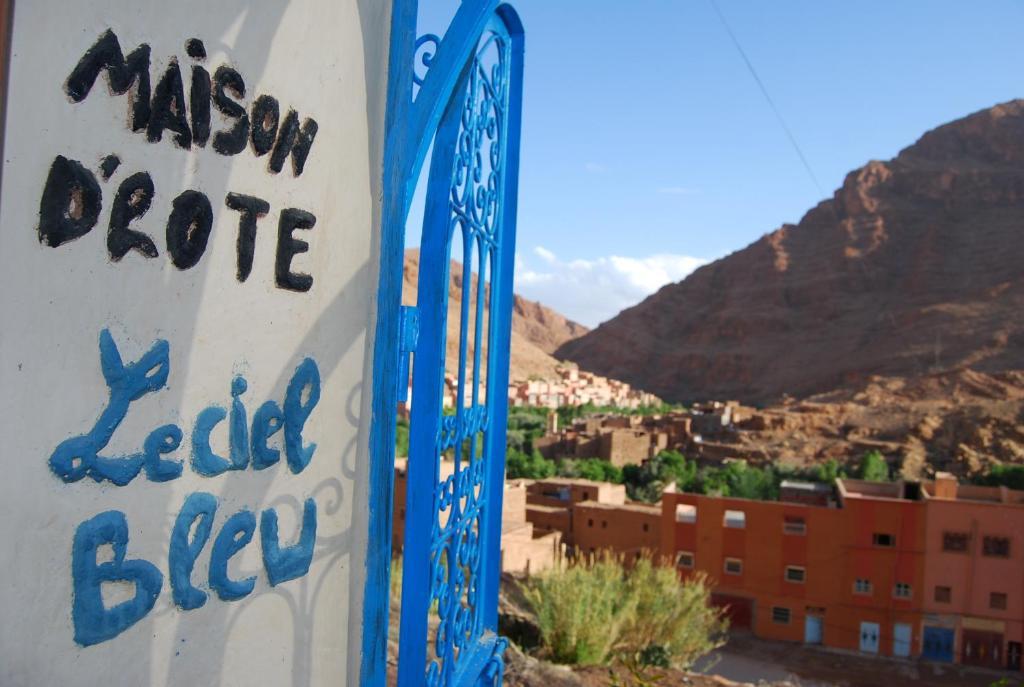 Maison D'Hotes Le Ciel Bleu Tinghir Zewnętrze zdjęcie